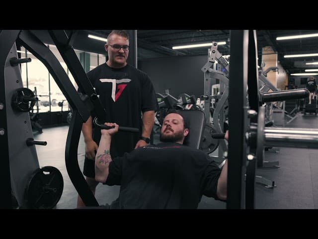 Seated Hammer Plate Overhead Press