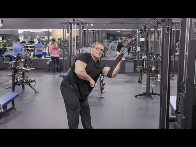 Cable Oblique Crunch