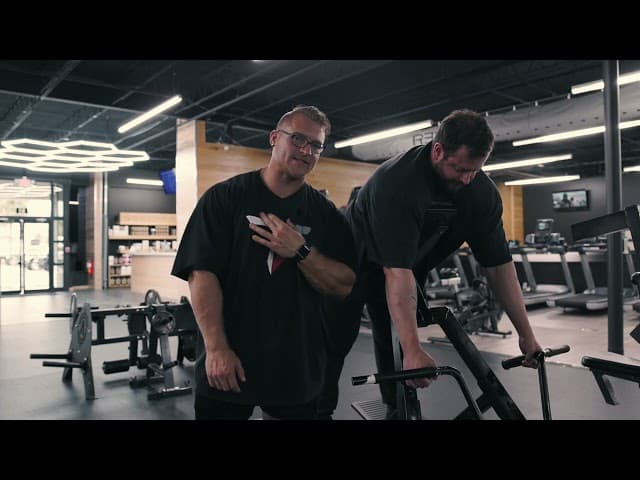 Chest Supported T Bar Row