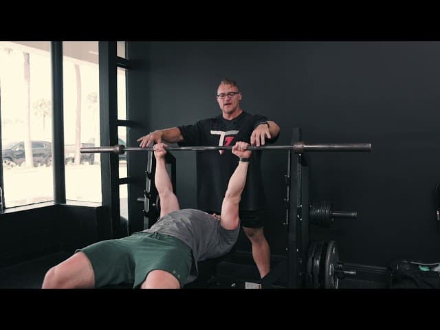 Flat Barbell Bench Press