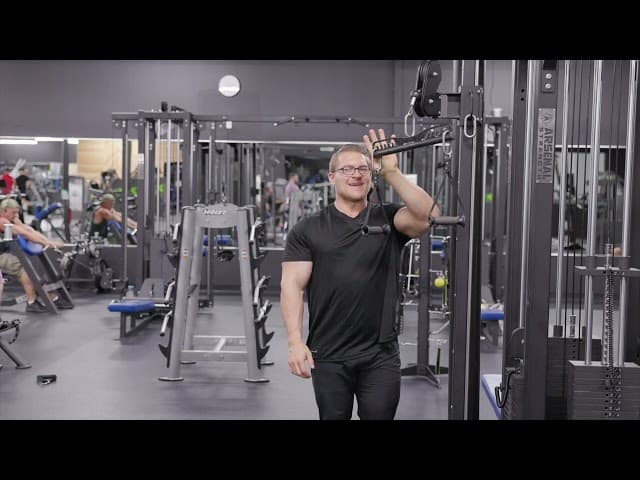 Bilateral Cable Tricep Pushdown