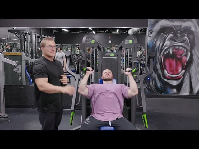Bilateral Cable Overhead Press