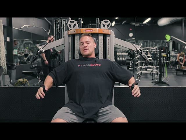 Decline Cable Chest Press