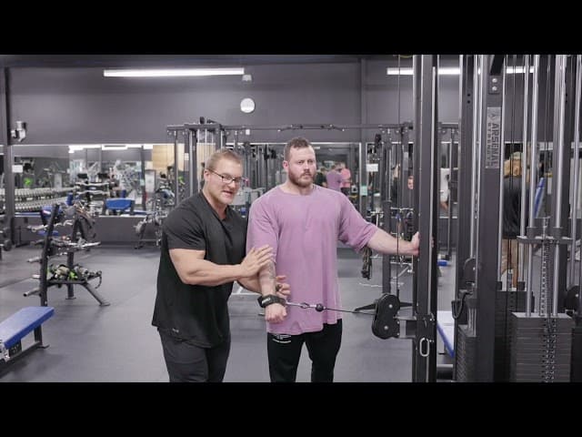 Cable Lateral Hip Height