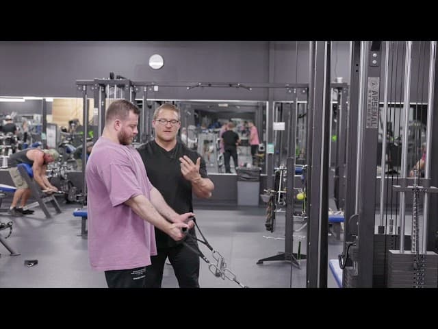 Bilateral Cable Curl: Low Pulley
