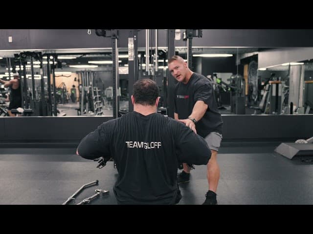 Seated Cable Upper Back Row