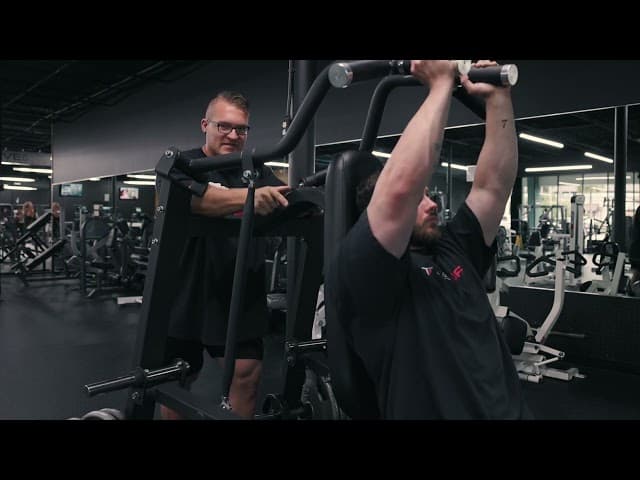 Nautilus Plate Loaded Overhead Press