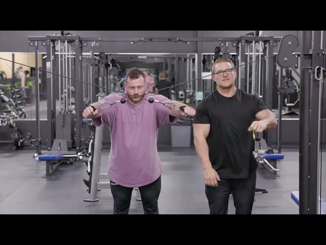 Bilateral Cable Rear Delt Fly