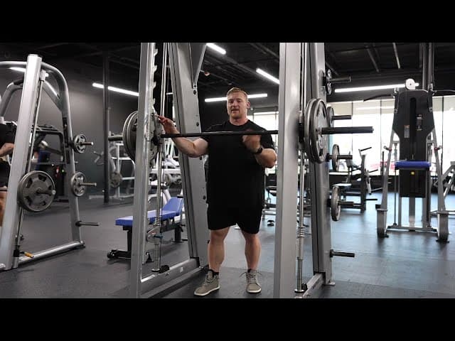 Smith Machine Back Squat