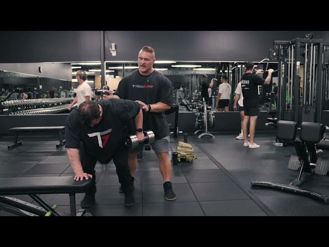Dead Stop Single Arm Upper Back Row