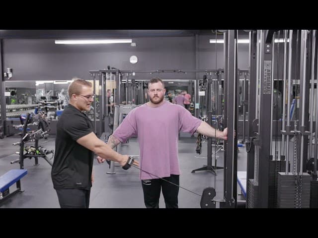 Cable Lateral: Knee Height