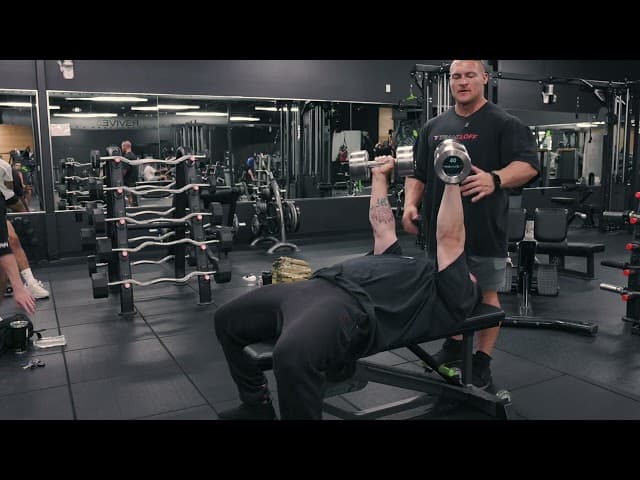 Flat & Low Dumbbell Chest Press
