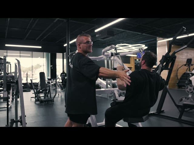 Rear Delt Machine Pulldown