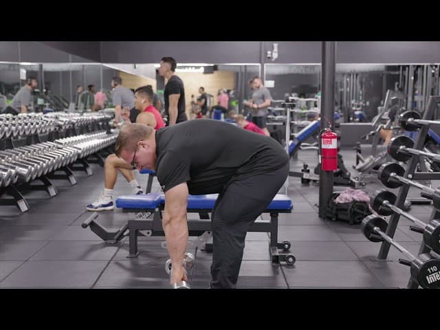 Bent Over Rear Delt Dumbbell Fly